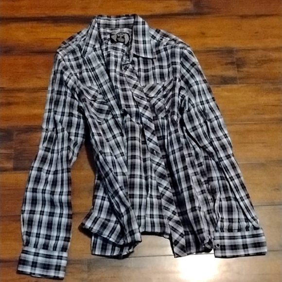 Eighty Eight plaid flannel - soft and light - Picture 1 of 5